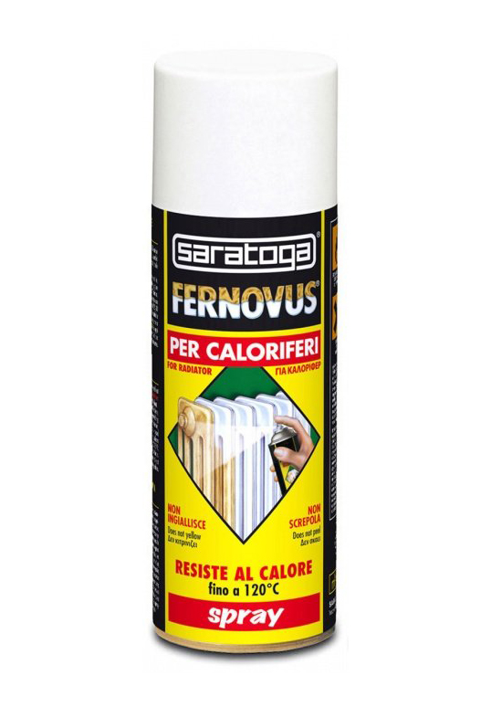 Fernovus - smalto spray caloriferi 400 ml bianco