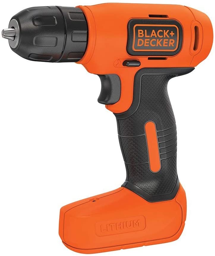 Trapano avvitatore a batteria 7.2v litio Black+Decker BDCD8-QW