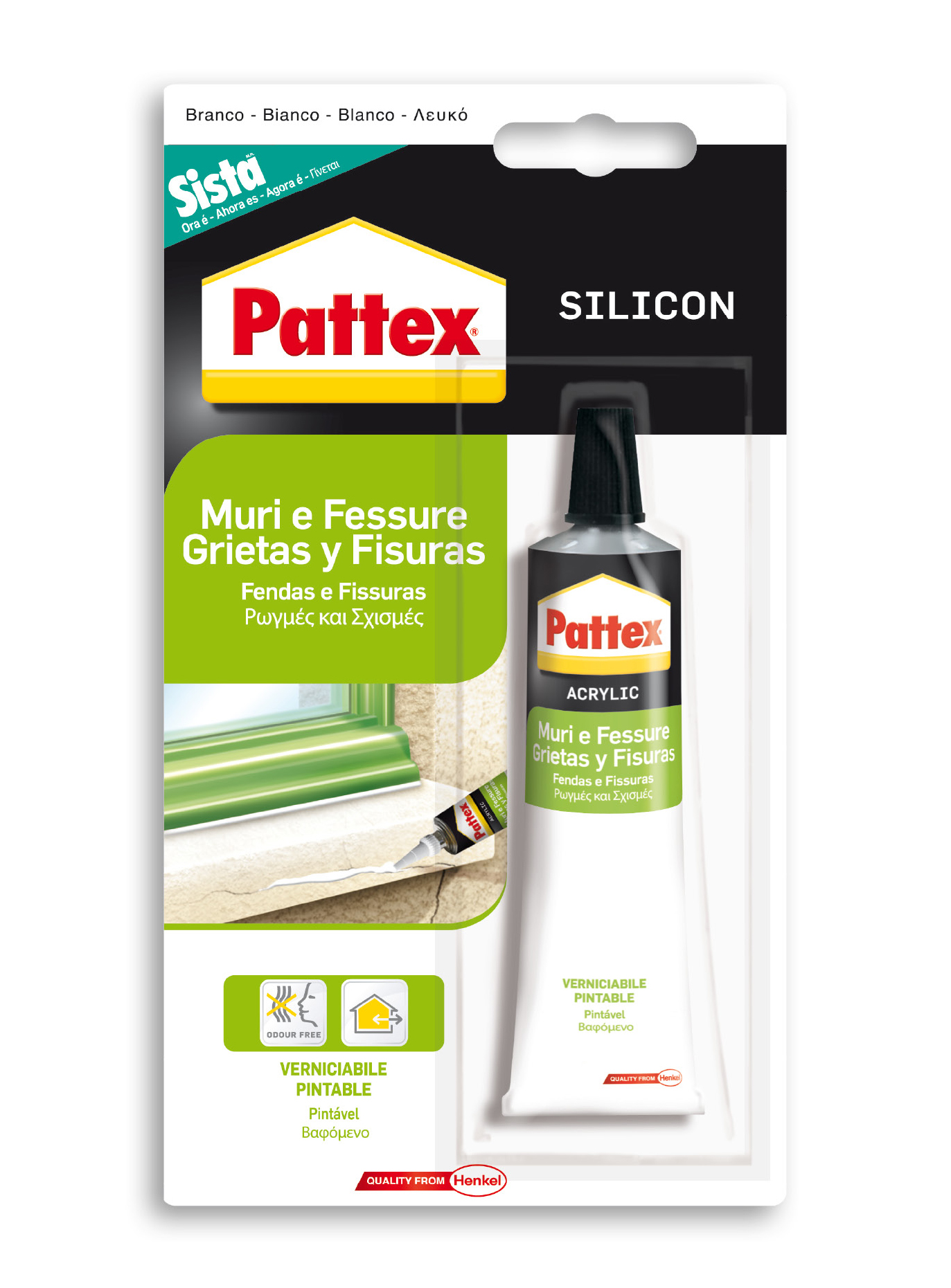 Pattex muri & fessure bianco (ex 1509343 )