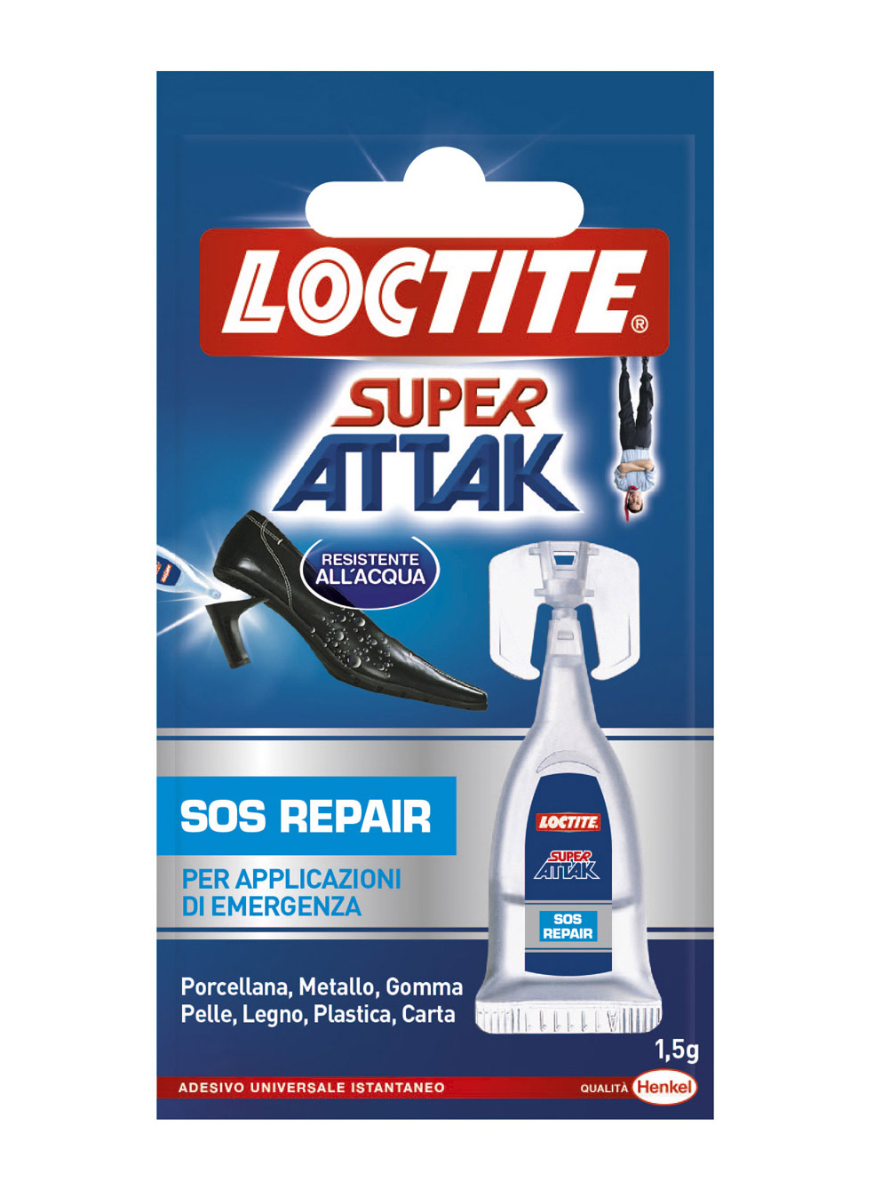 Loctite - super attak s.o.s. repair trasp. 1,5 g