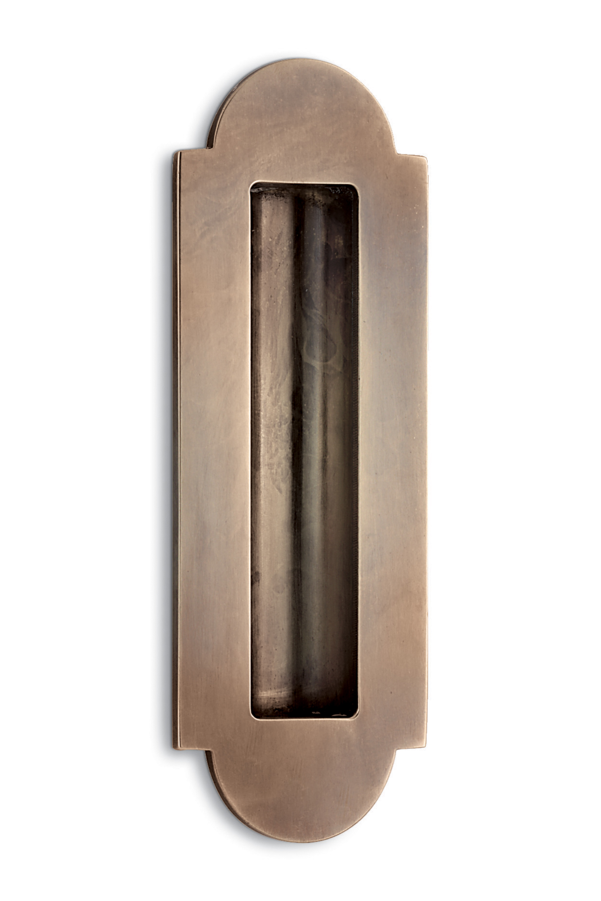 Placca inc. ottocento sag. 49x137 cieca bronzo nv