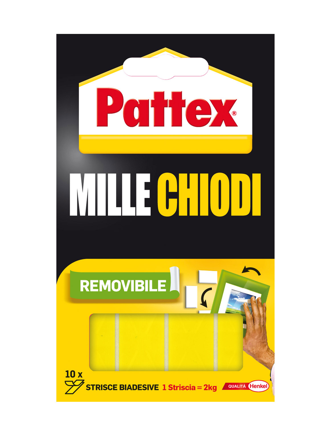 Pattex millechiodi tape removibile 40mmx20mm - bli