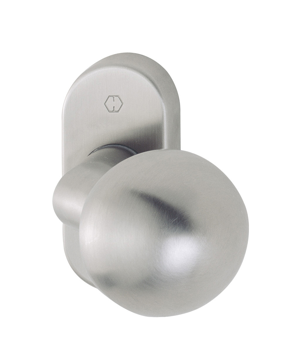 Pomolo azion. acc. d. 45 inox satinato (f69)