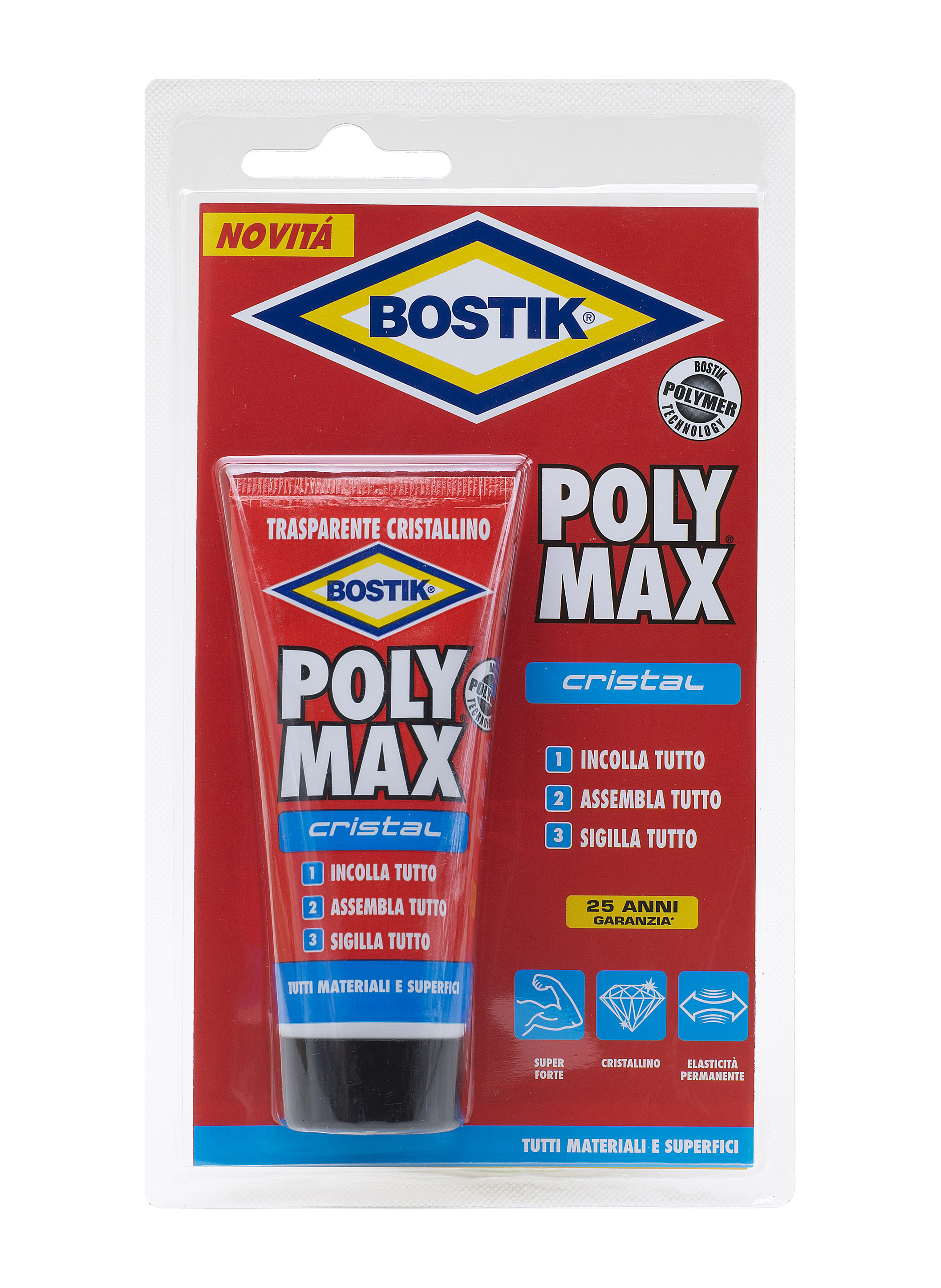 Bostik - poly max cristal trasparente 50 g