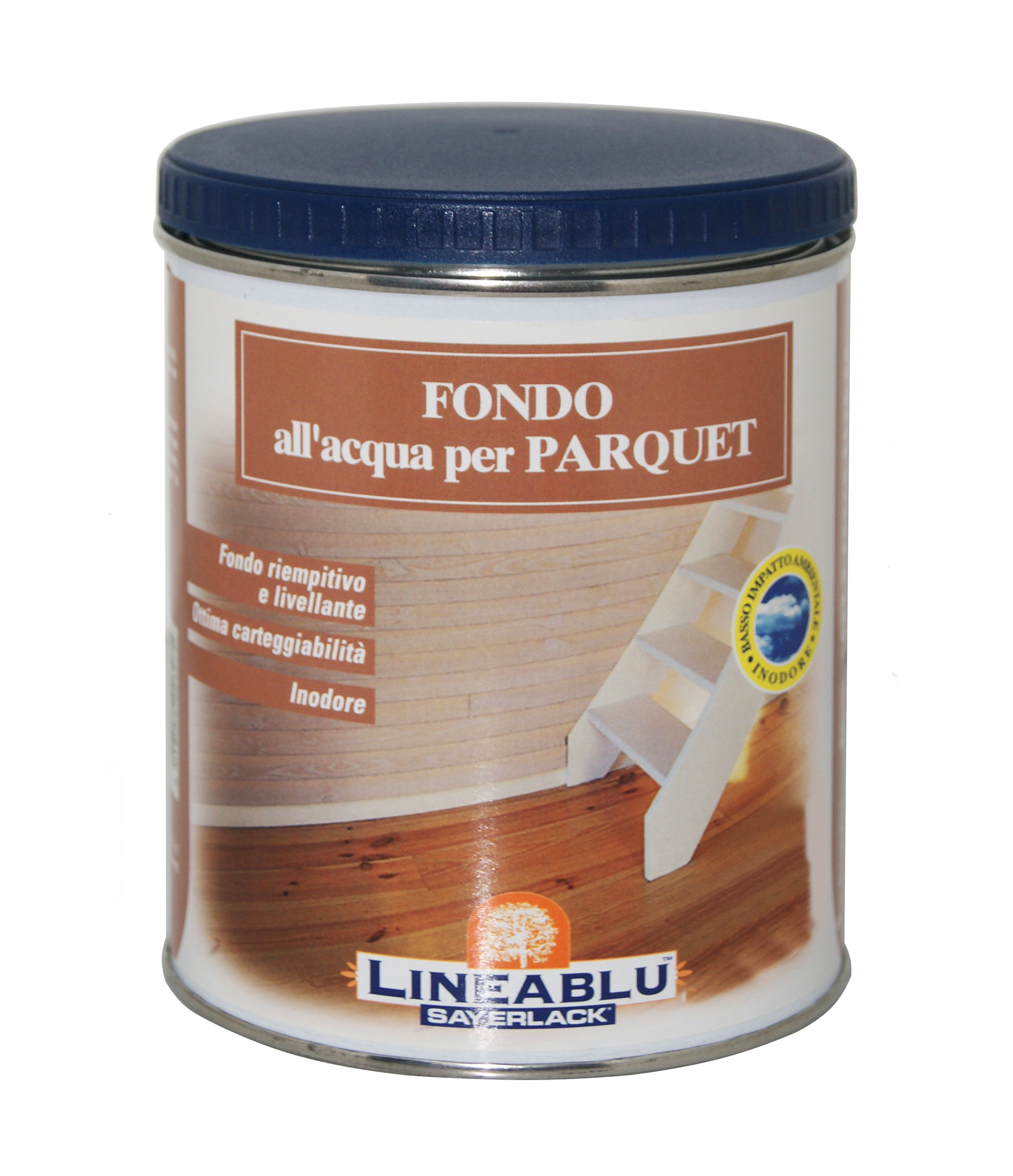 Fondo acqua trasparente per parquet lt 0,75