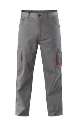 Pantalone terital willis tg.m grigio/arancio mult