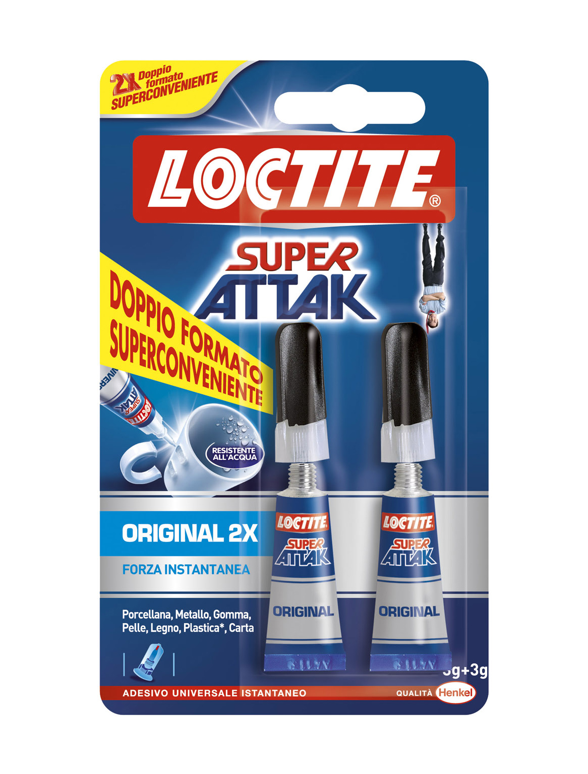 Loctite - super attak original bipack 3 g + 3 g