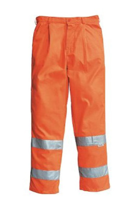 Pantalone arancio reflex b/rifran. tg.58