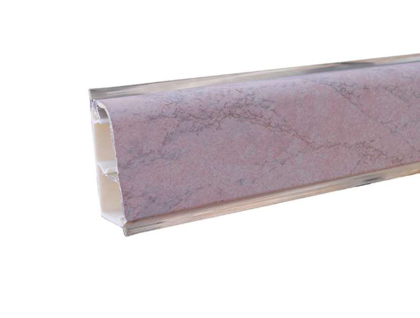 Alzatina top cucina in alluminio rivestito 4 mt marmo rosa niagara (3070) -  GIUNZIONI, MINUTERIE E MONTAGGI - VOLPATO - 11009792003500