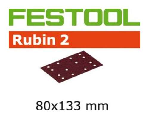 Fogli abrasivi 80x133 mm p120 per legno (50 pz)