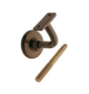 Supporto tondo c/perno m10 ott/bronzato