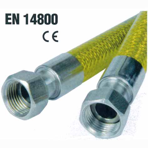 Tubo fless europeo gas 1000 mm 1/2