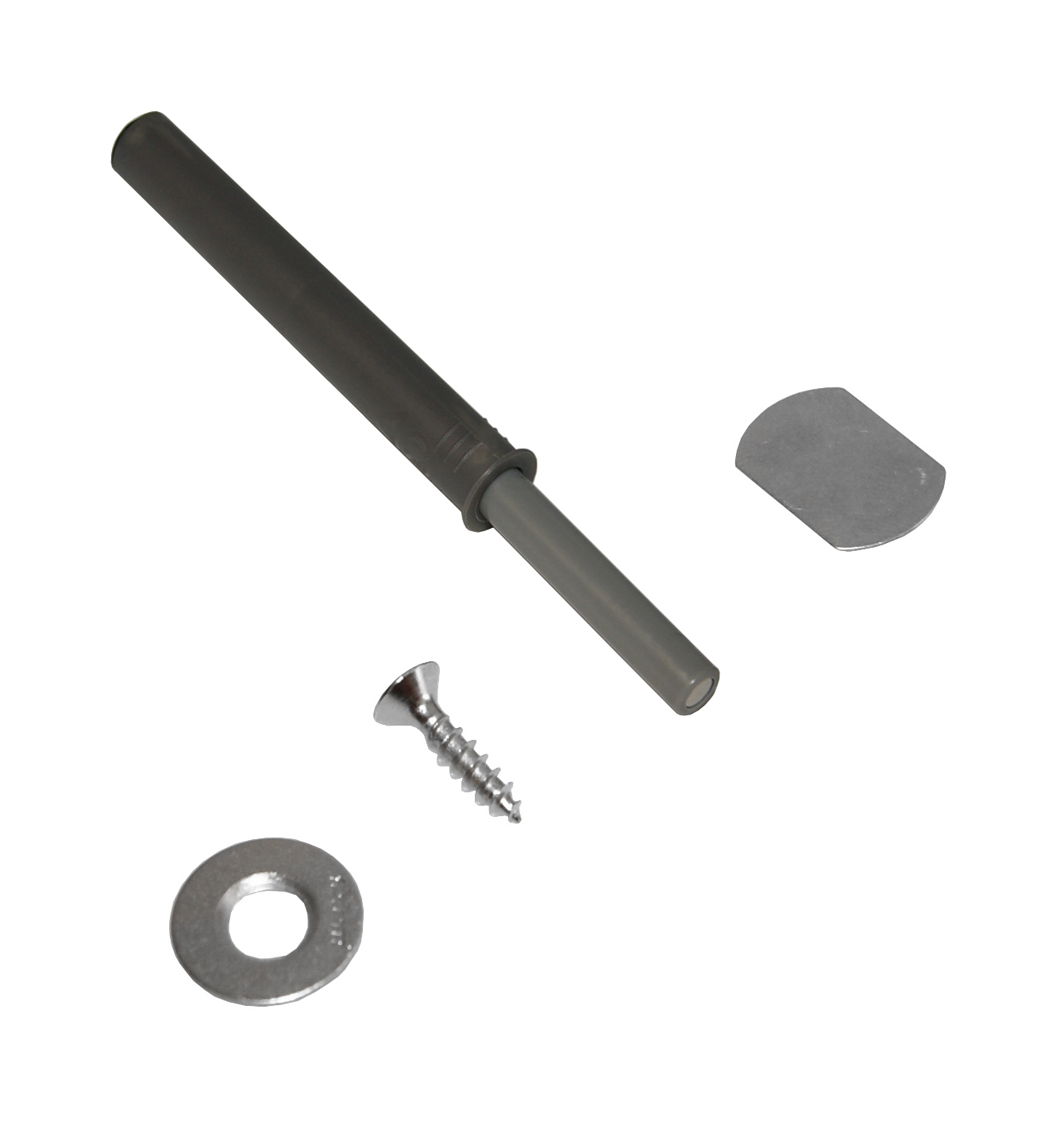Set tip-on grigio lungo anta filo c/magnete