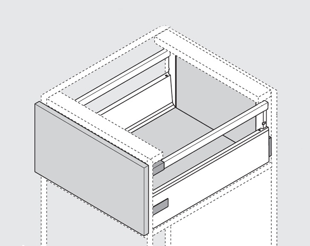 358k5000 cassetto antaro grigio d 45x50x11,6