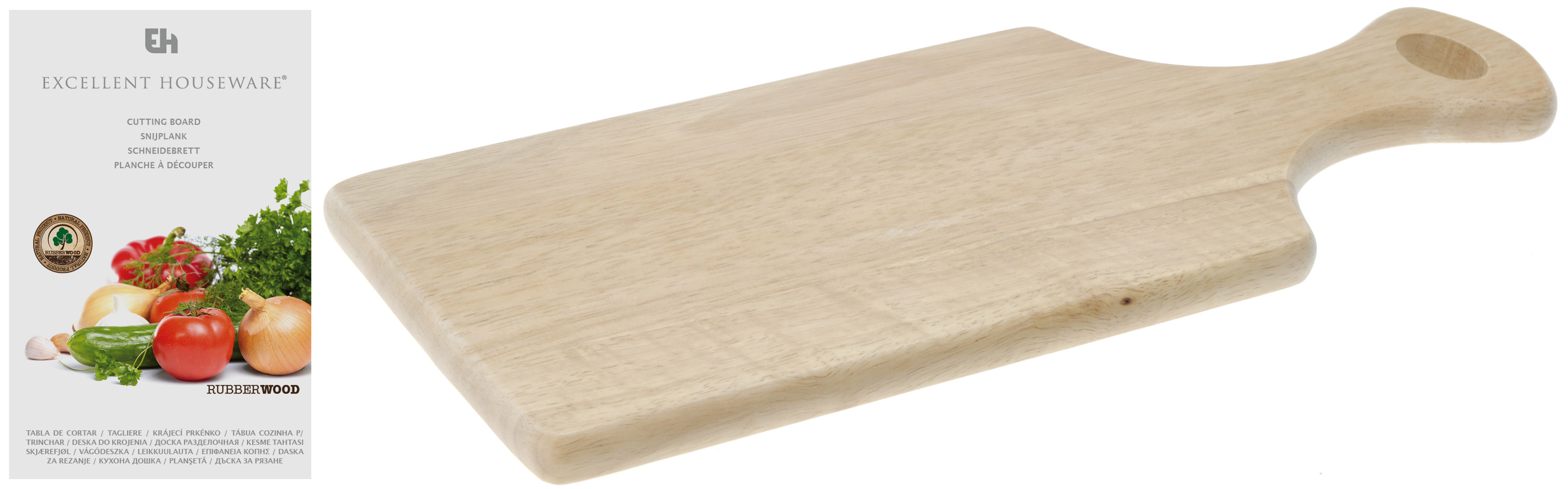 Tagliere legno 35x16x1.5cm