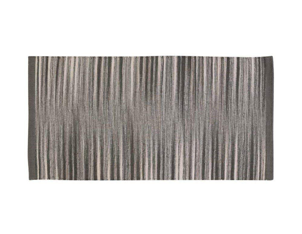 Tappeto cotone serie runner 50 x 80 cm grigio