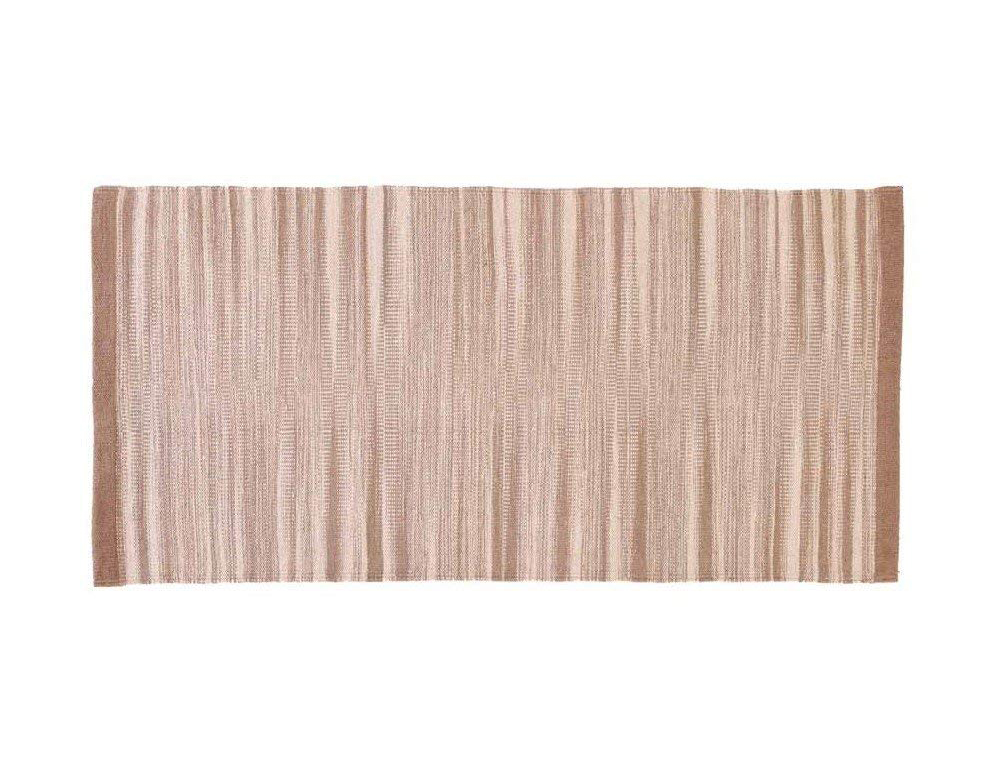 Tappeto cotone serie runner 50 x 80 cm beige
