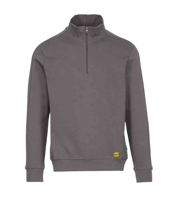 Felpa sweat hz eagle c/zip grigio acciaio tg xl