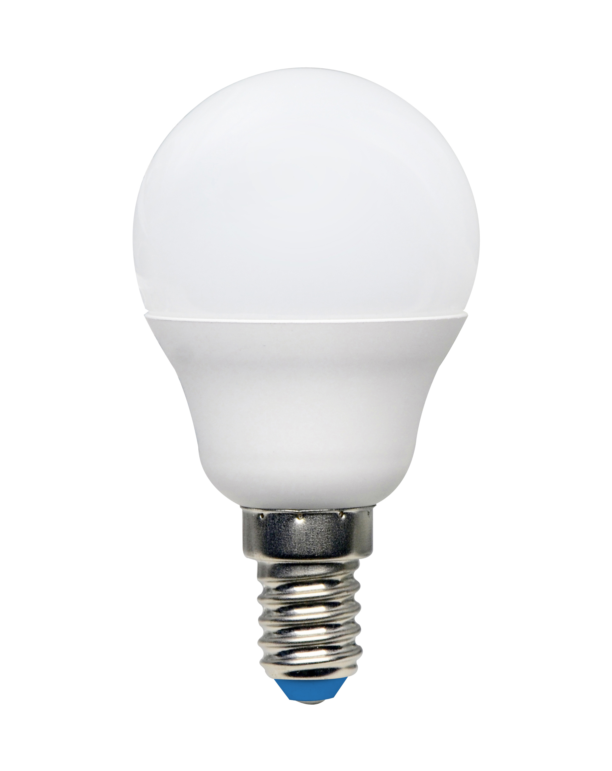 Lampadina led sfera opale a+ 5 / 39 w e14 l/calda