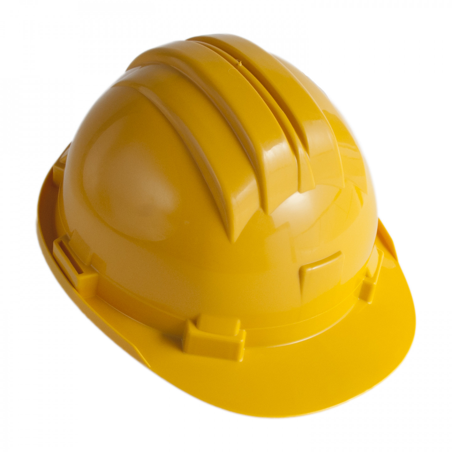 Elmetto da lavoro casco di protezione della testa senza frangisudore giallo