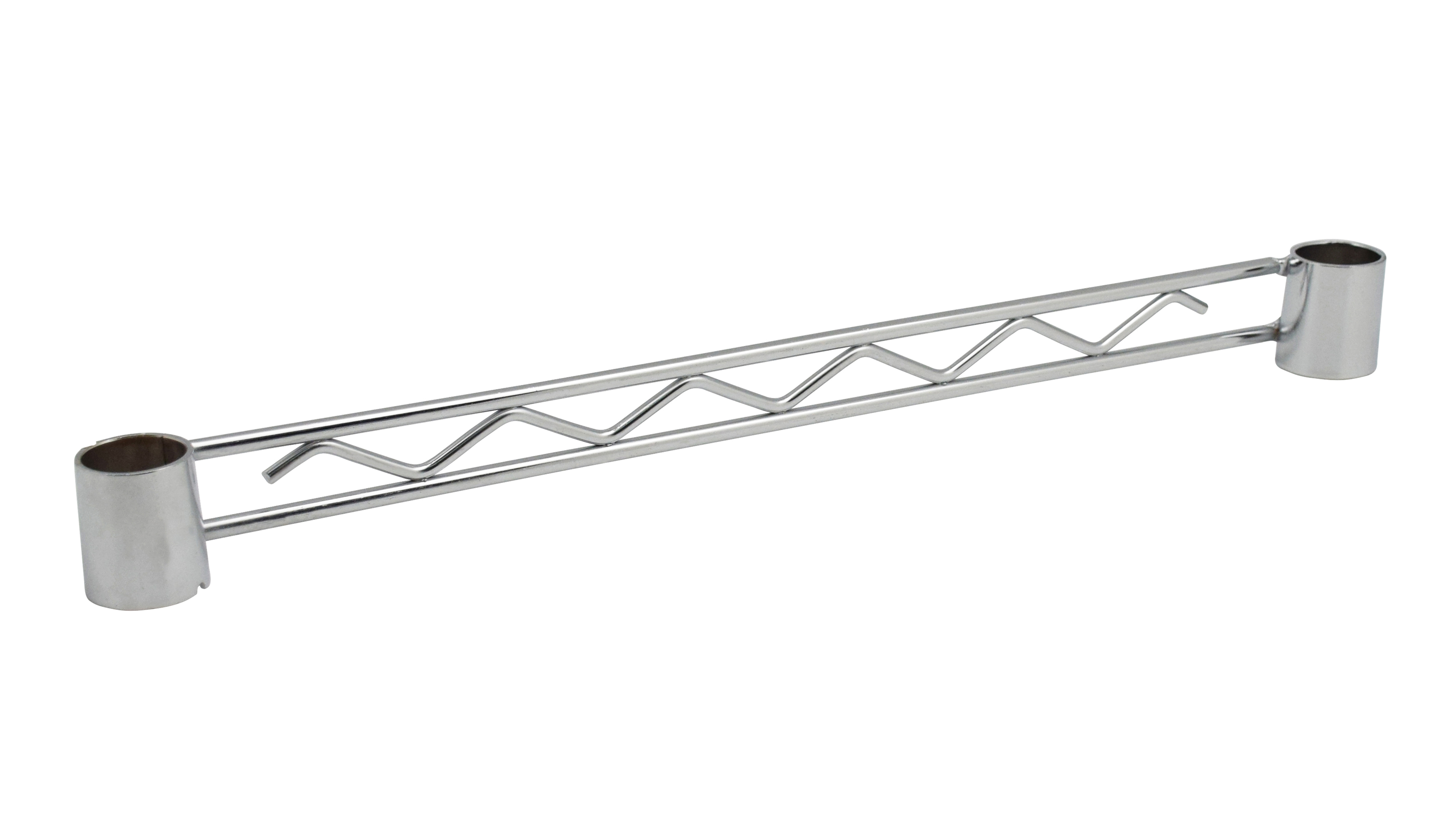 Barra di collegamento in metallo 45,7 cm per scaffalatura modulare iron cromo