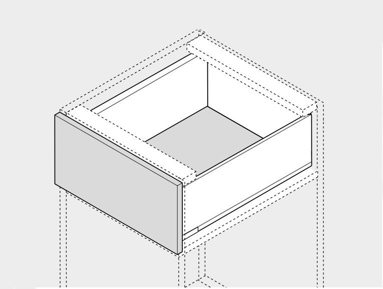 770m5000 cassetto legrabox 90x50x8,3 cm grigio or.