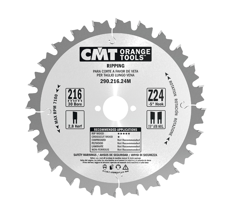 Lama seghe circolari d. 160 mm denti 12 legno