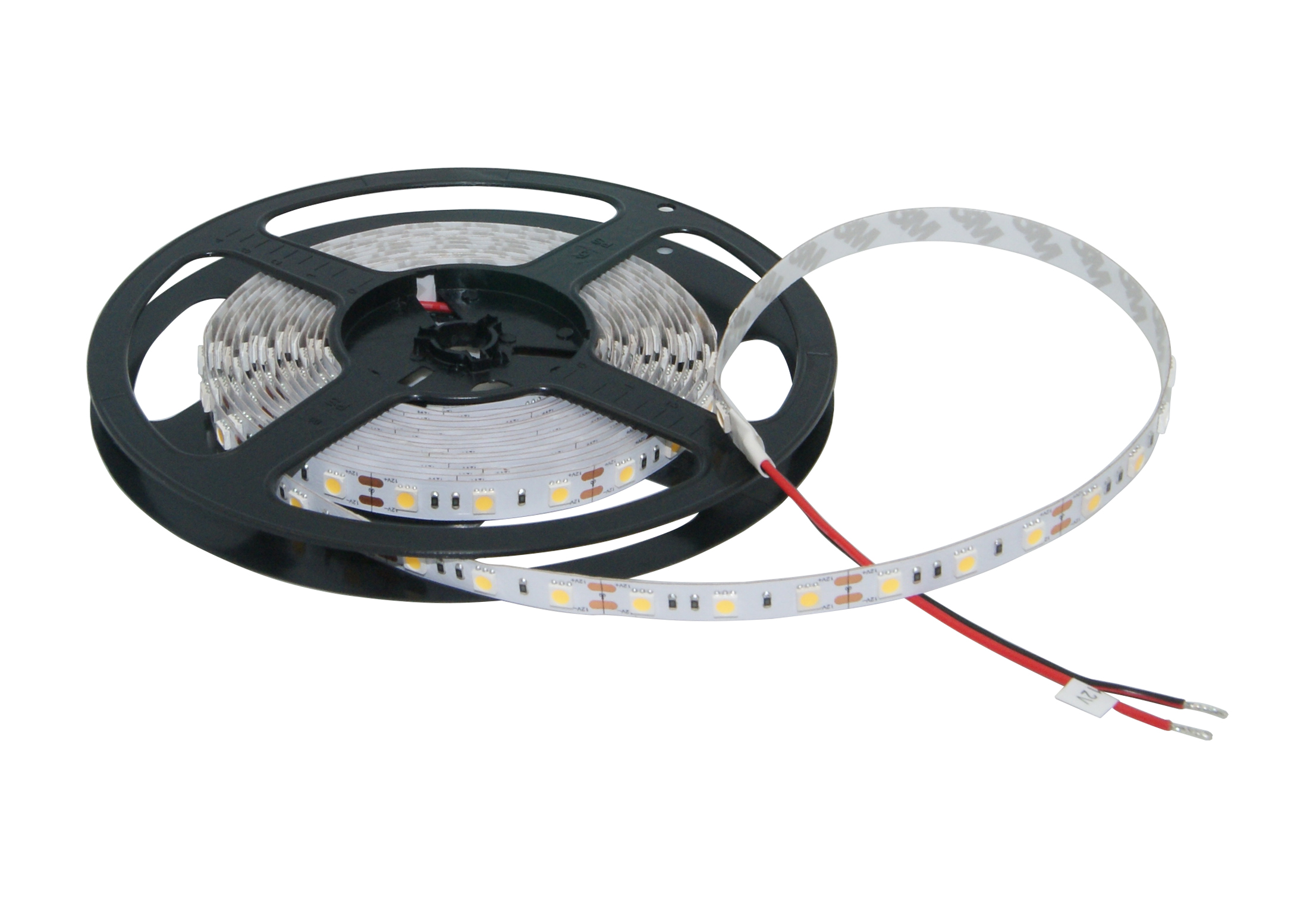 Strip led 5050 300 luci 4000 k 72 w 12 vdc (5 mt)