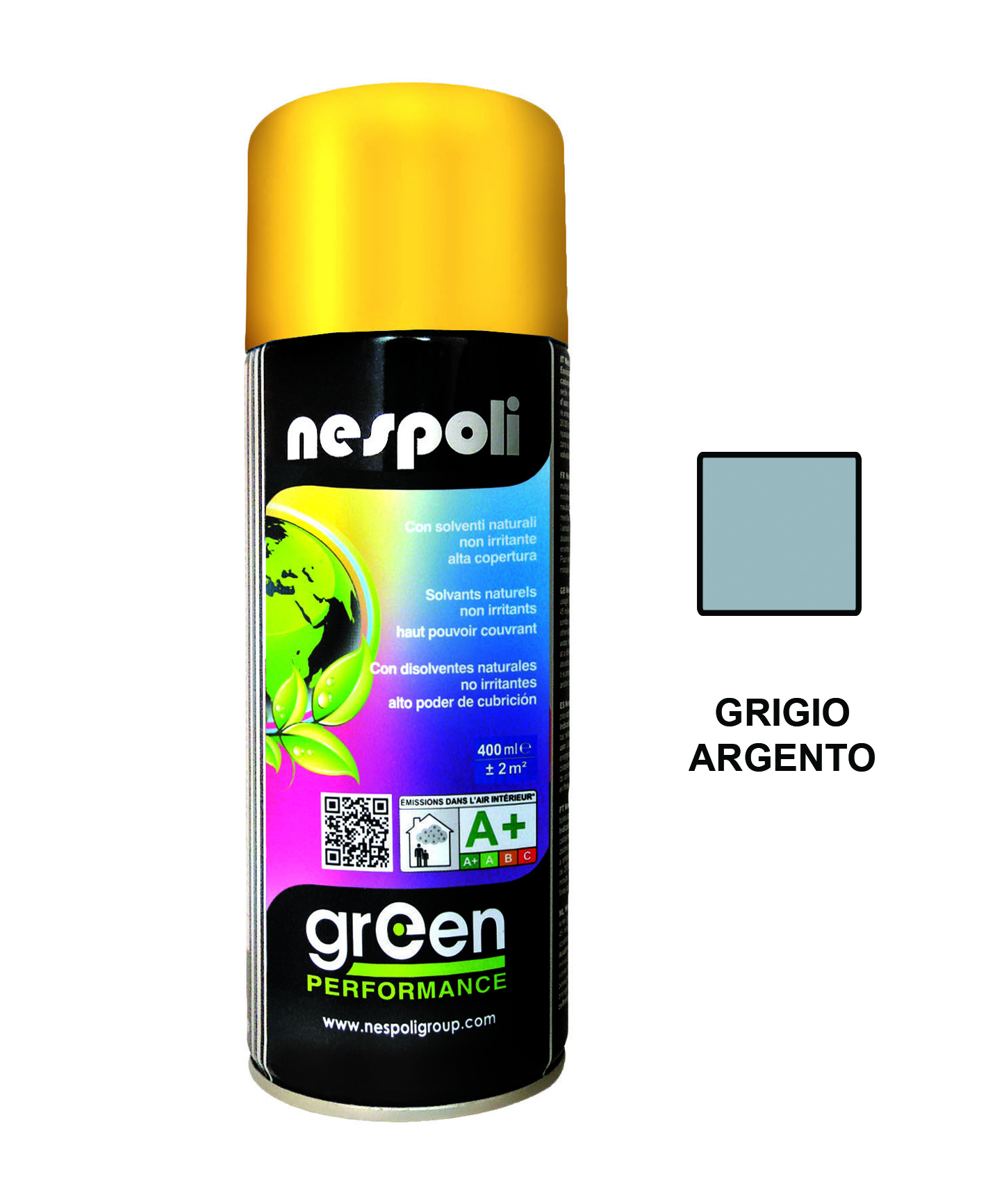 Nesp.green perf.grigio arg.7001 400ml