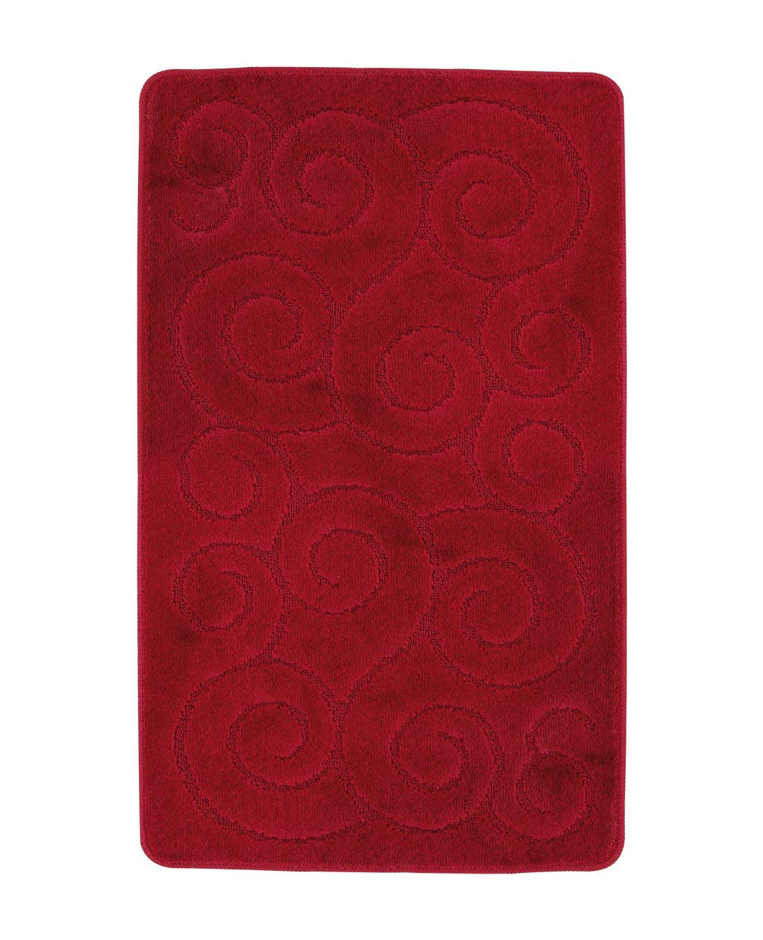 Tappeto polipropilene serie riccio 60x100 cm rosso