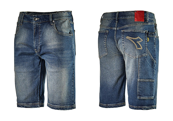 Bermuda denim stone dirty washing tg. 33