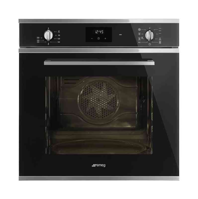 Forno a termovent. 60x60 8 fun. vapore nero