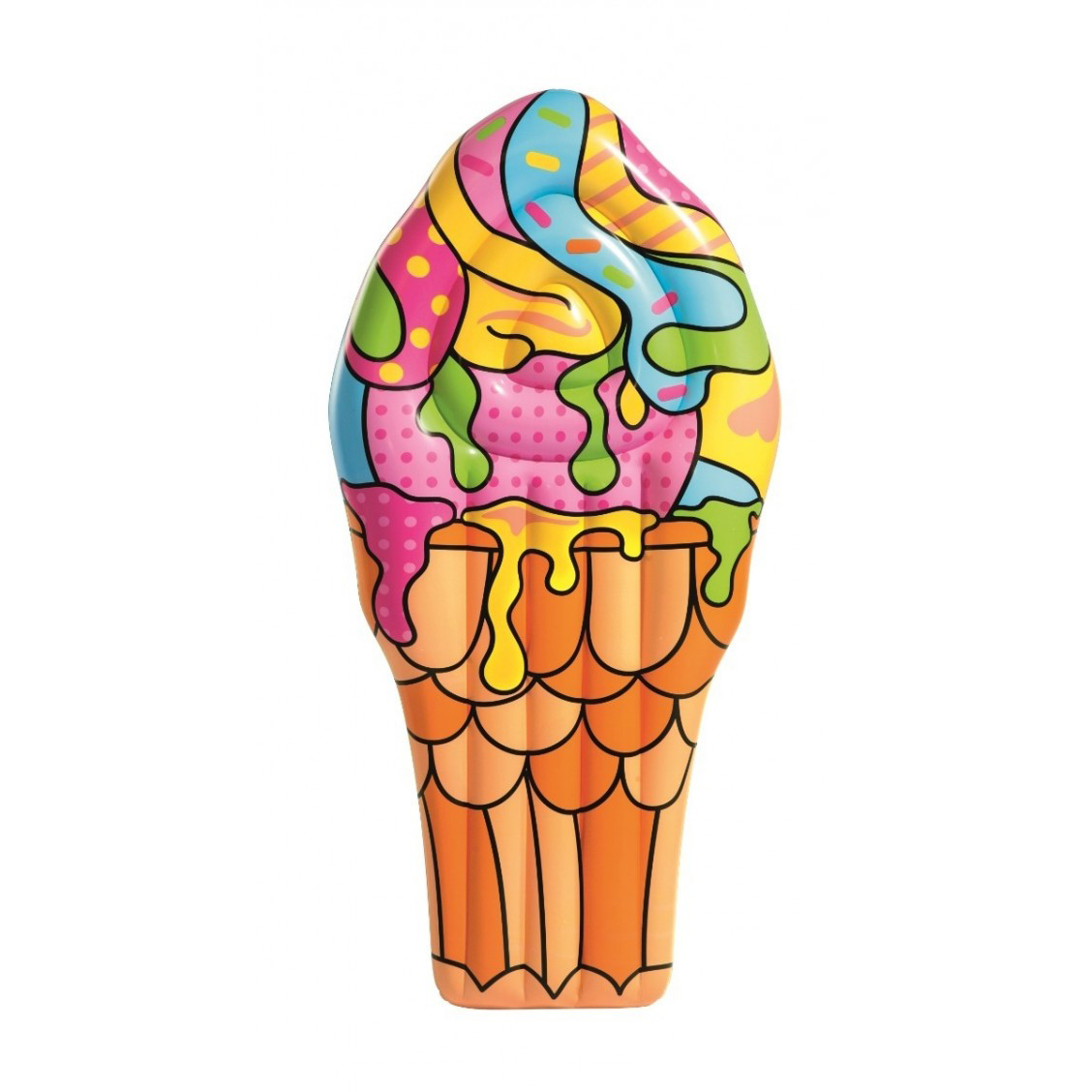 Materassino cono gelato pop 188x95 cm