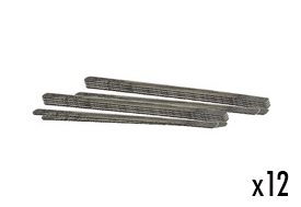 Lama ricambio seghetto per metallo 160mm (pz.12)
