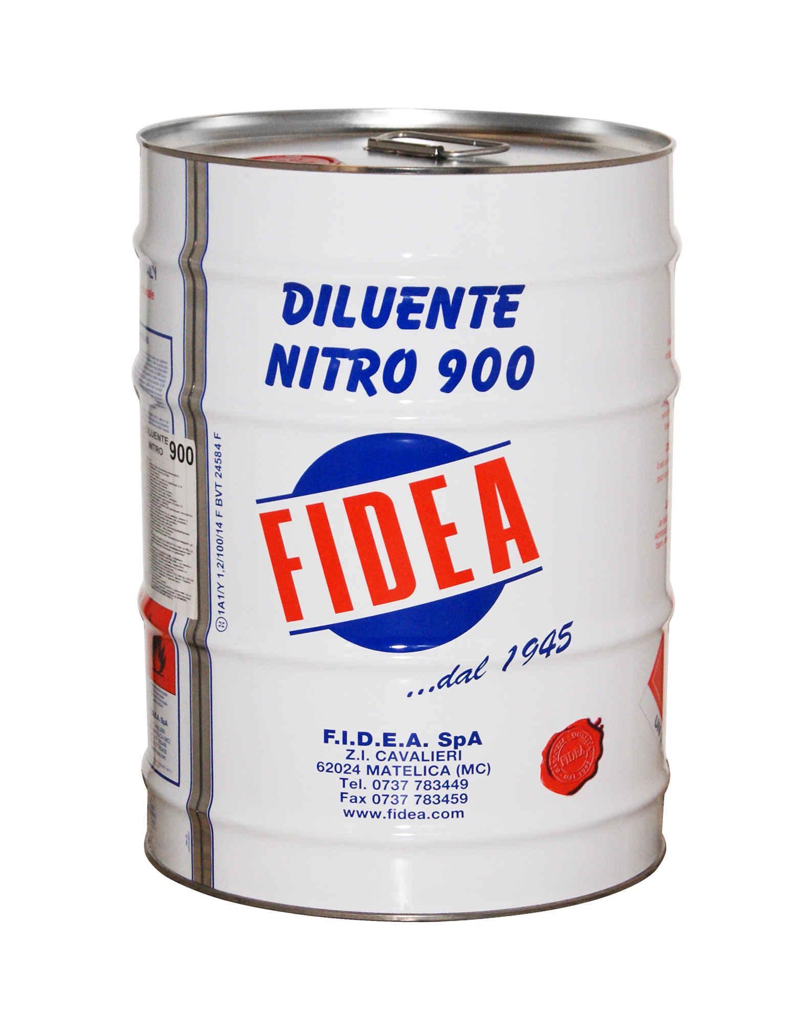 Diluente nitro lt.20 - VERNICI, DILUENTI E AFFINI - FIDEA - 8015108197202