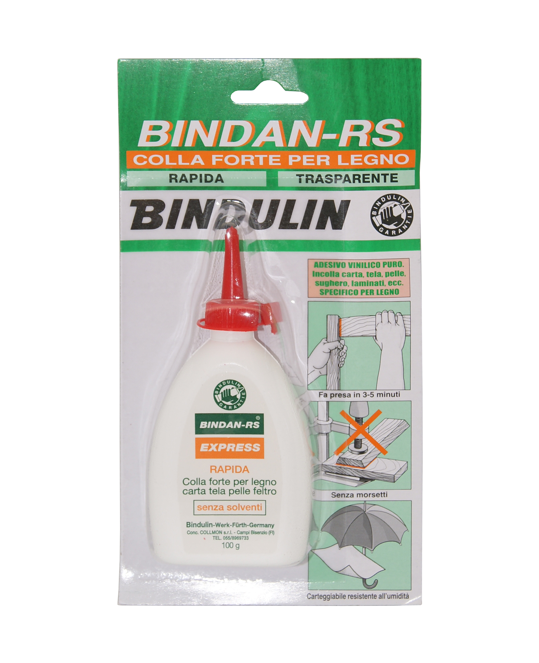 Bindulin - bindan-rs vinilico b2/d2 trasp. 100 g