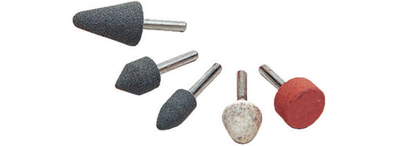 Molette abrasive d. 14-26 mm codolo d. 6 mm