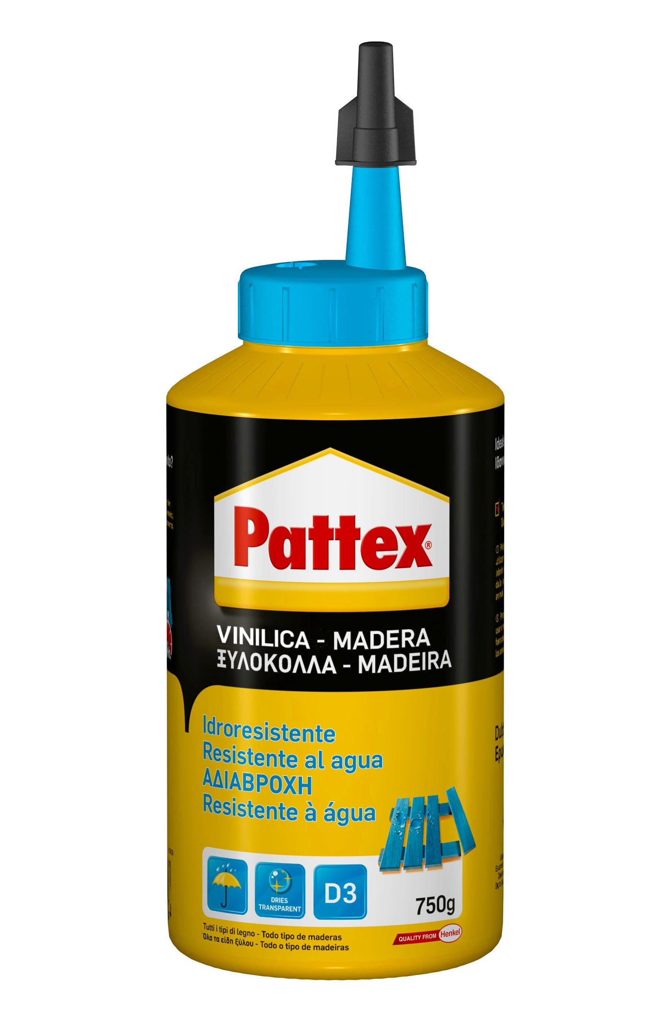 Pattex vinilica idroresistente  750g