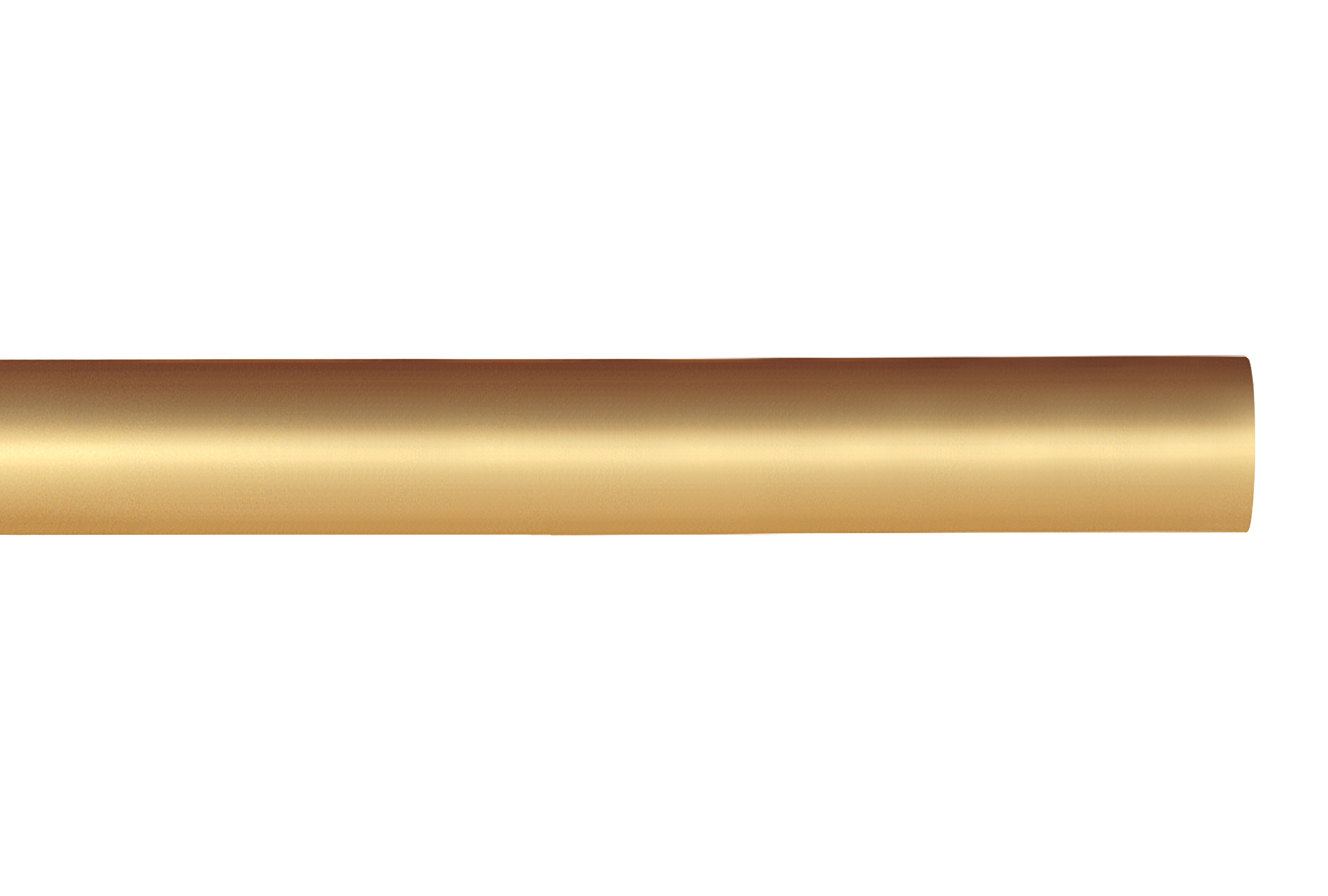 Tubo d. 11 l. 2000 mm oro satinato
