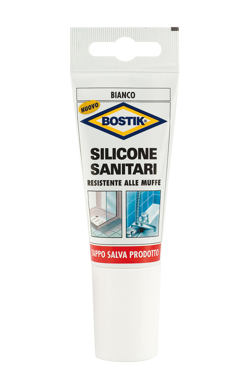 Bostik - silicone sanitari acetico bianco 60 ml