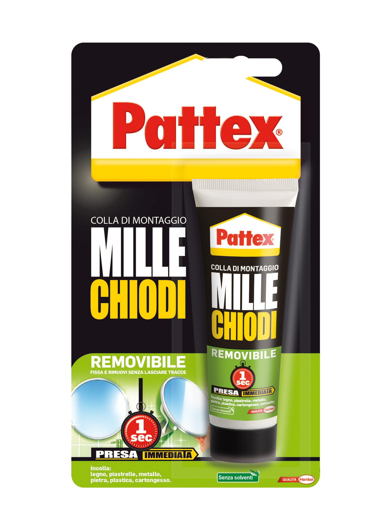 Pattex - millechiodi removibile bianco 100 g