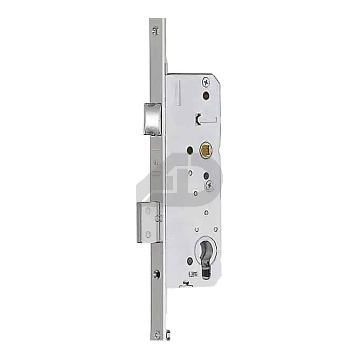 Serratura ad infilare cilindro con scrocco e catenaccio AGB Poseidon W112004512