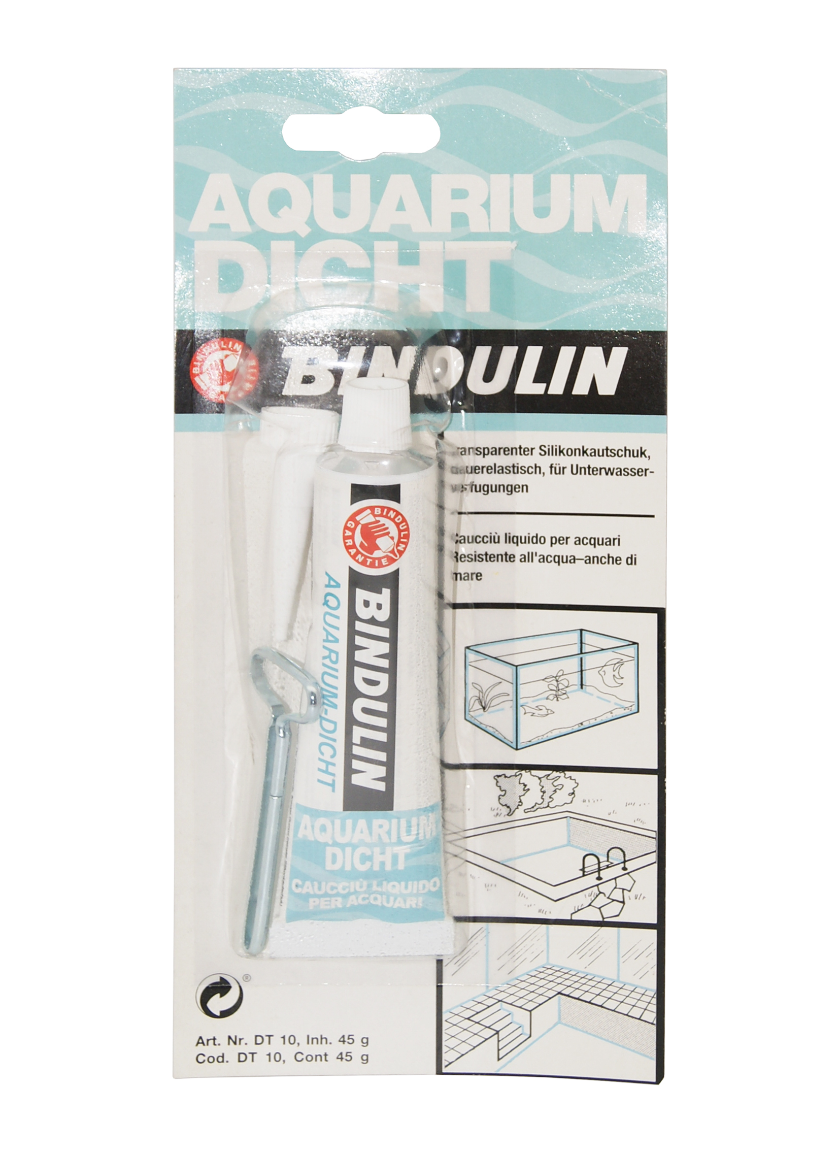Bindulin - acquarium caucciu liquido trasp. 50 g