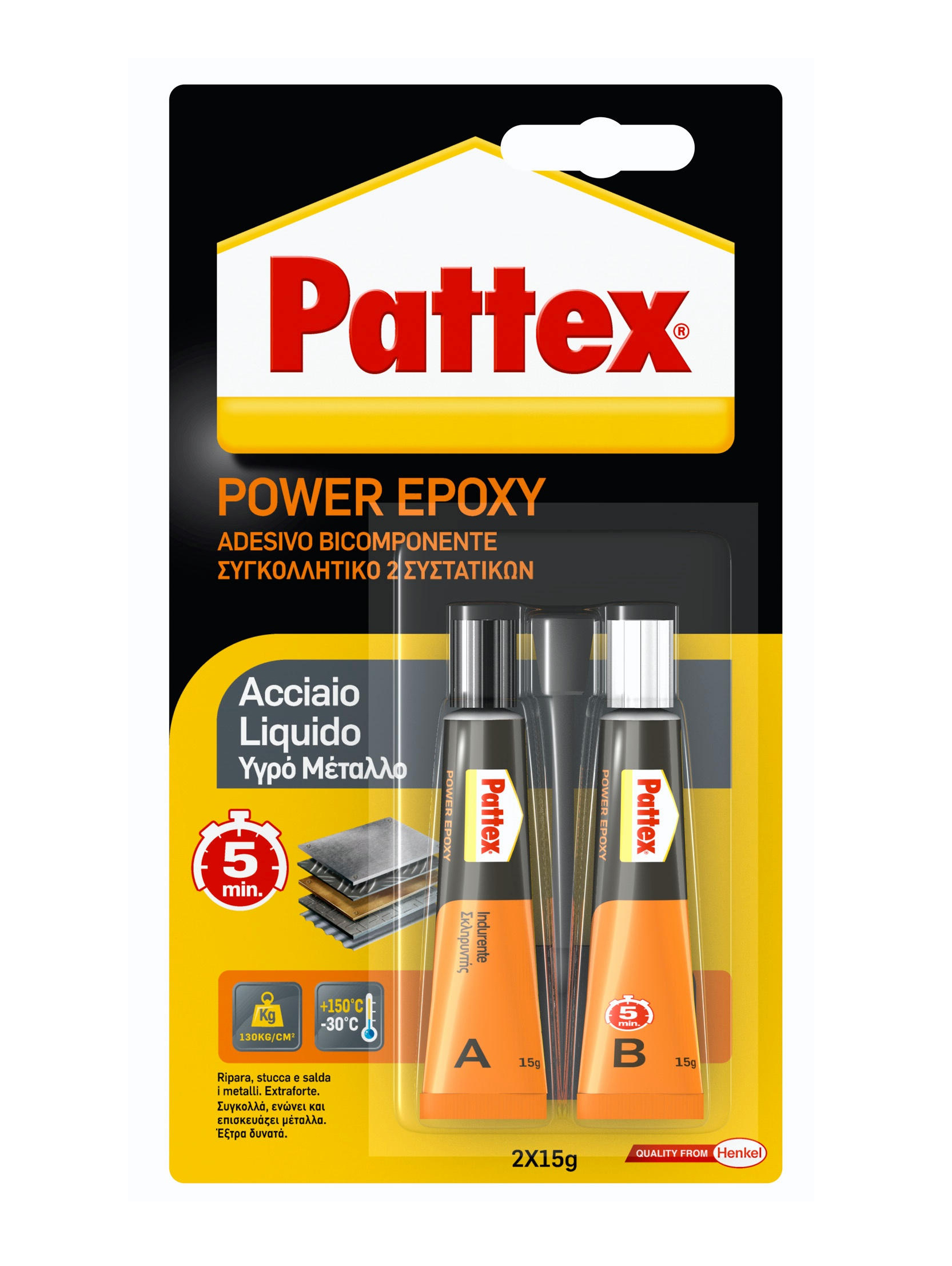 Pattex power epoxy acciaio liquido  30g