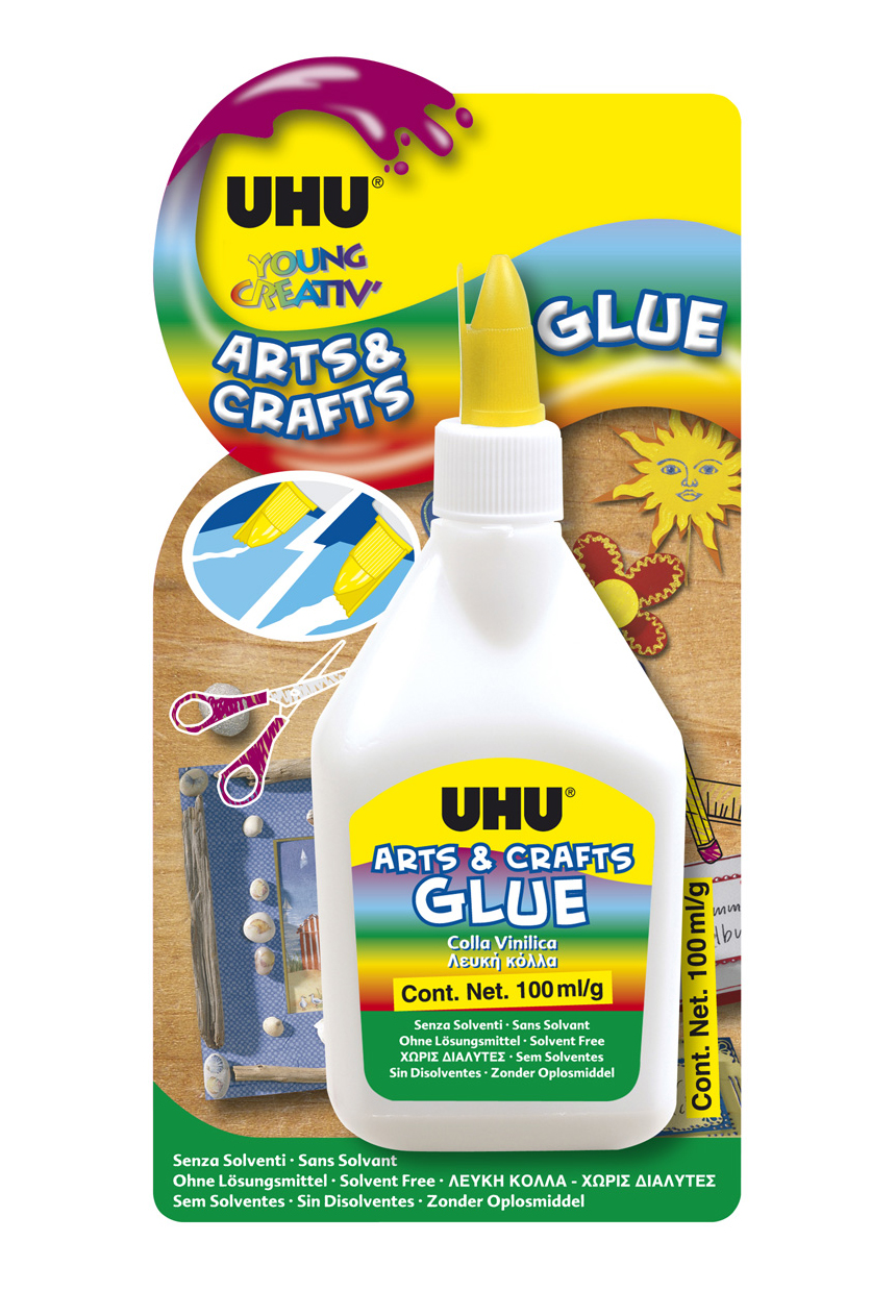 Uhu - arts & crafts glue adesivo vinilico 100 ml