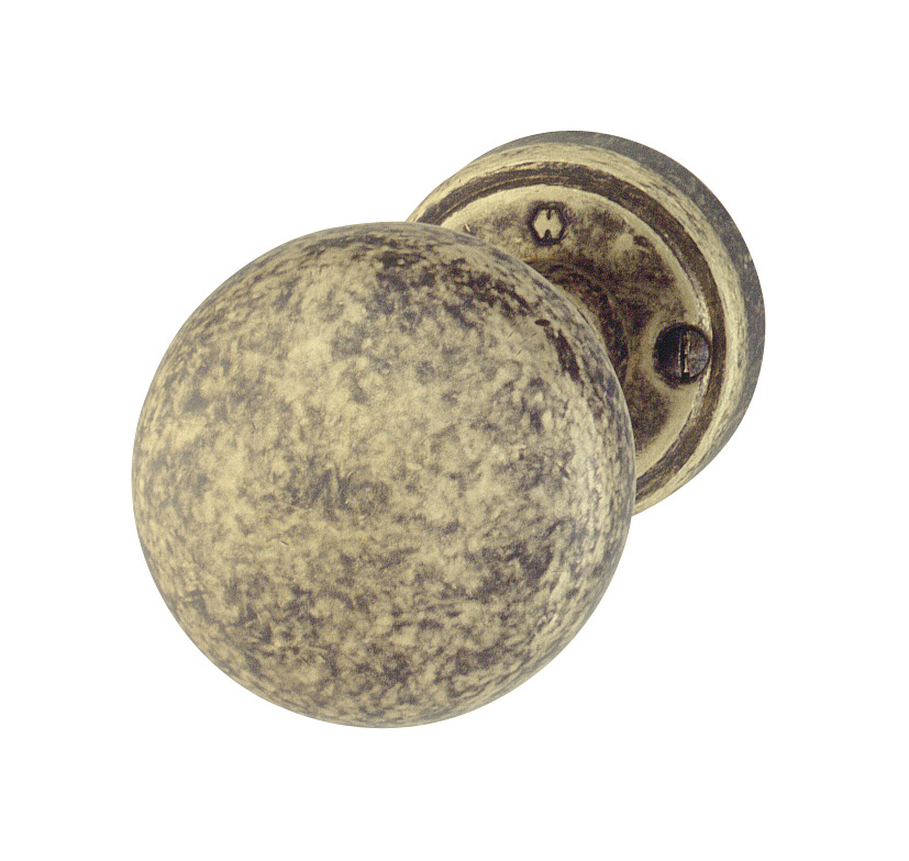 Pomolo fisso d. 65 bronzato antiqua (f55)
