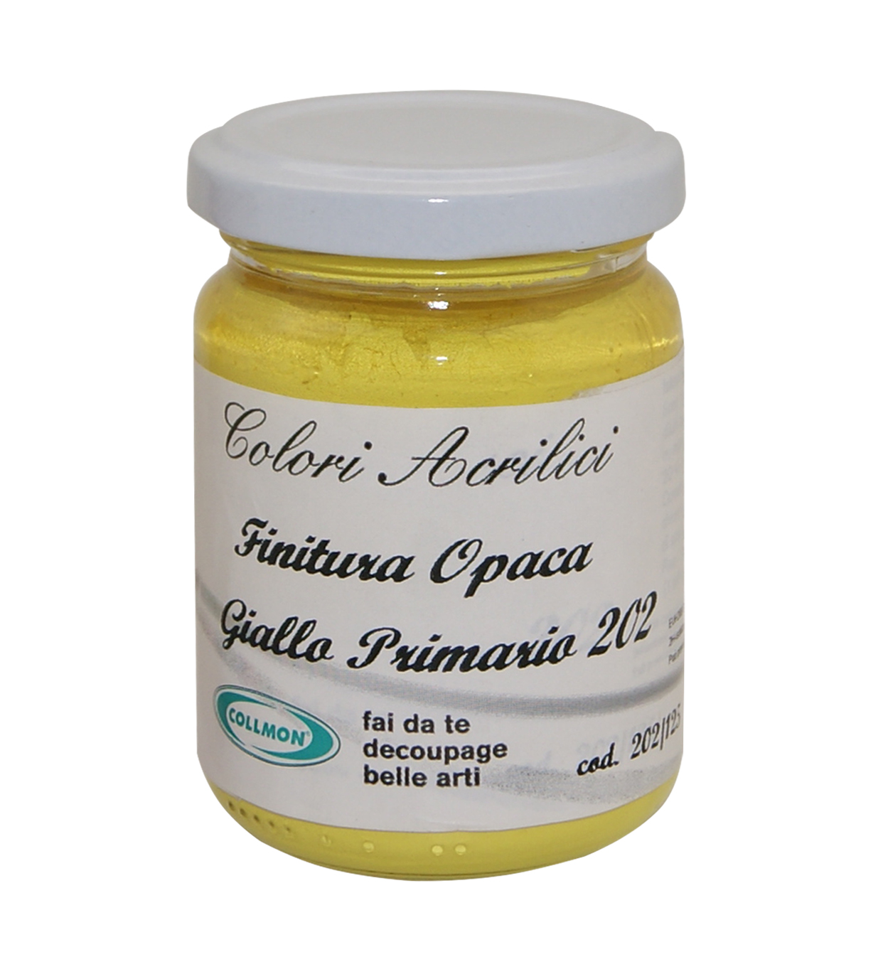 Colore acrilico ml.125 giallo primario