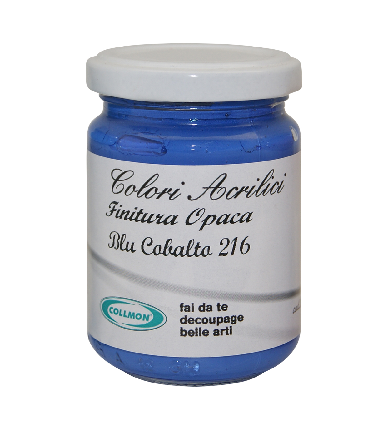 Colore acrilico blu cobalto ml.125