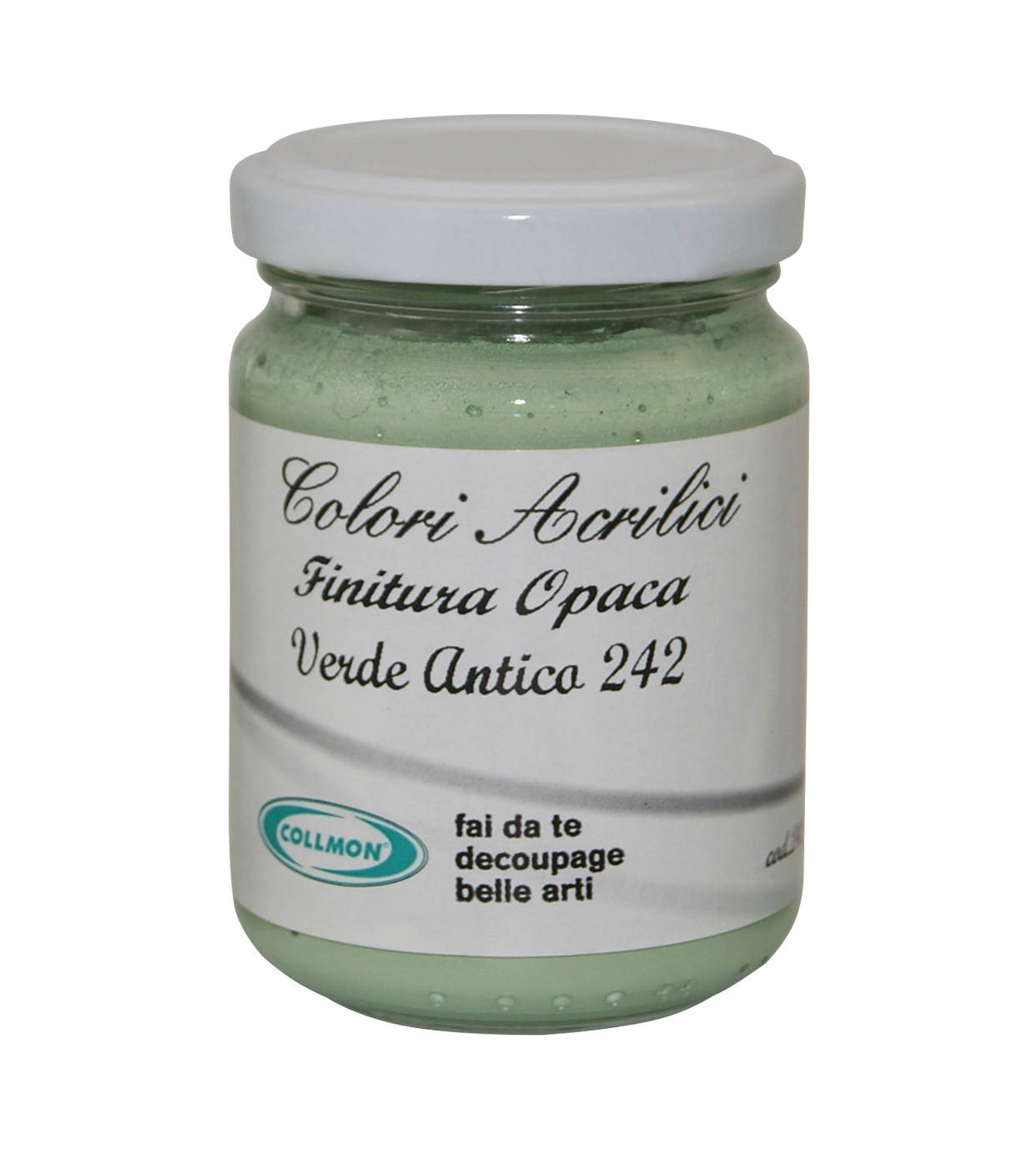 Colore acrilico ml.125 verde antico