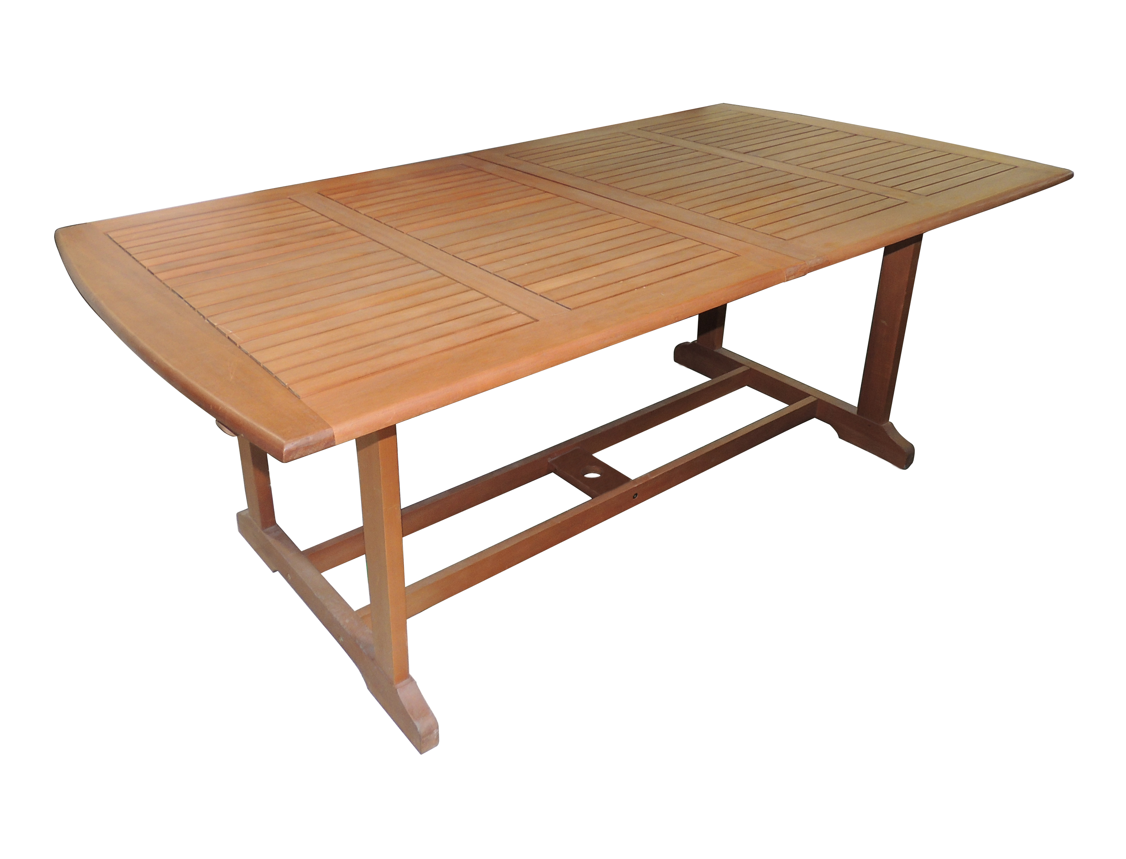 Tavolo salvador 180-240x100cm legno eff ciliegio